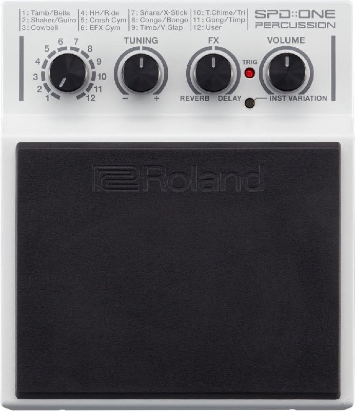 Roland SPD One Percussion Pad with 22 Sounds and USB-MIDI