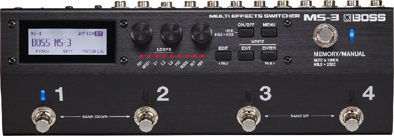 BOSS MS-3 Multi Effects Switcher Guitar Pedal