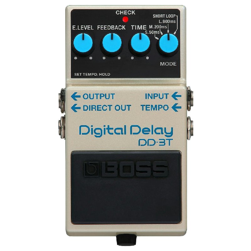 Boss DD-3T Digital Delay Pedal with Tap Tempo