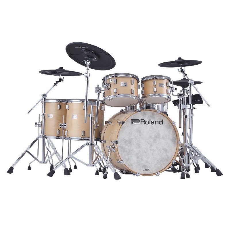 Roland VAD716 V-Drums Electronic Drum Kit Gloss Natural