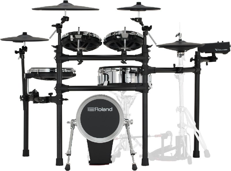 Roland TD516 V-Drums Electronic Drum Kit Bundle with V51 Module and Accessories