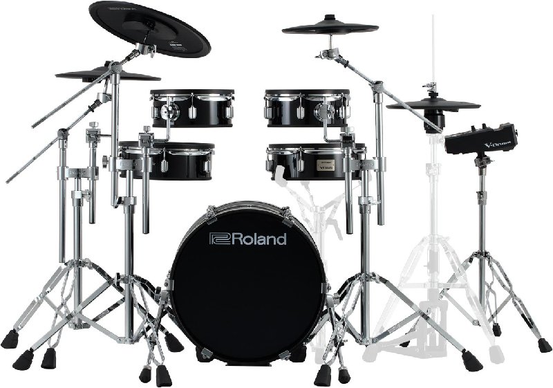 Roland VAD316 V-Drums Electronic Drum Kit with V31 Module, Wood Shells and Full-Size Kick
