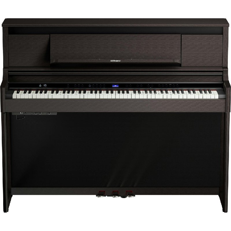 Roland LX-6 CH Luxury Upright Piano in Dark Rosewood