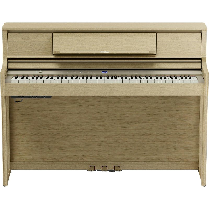 Roland LX-5 Digital Upright Piano with Light Oak Finish