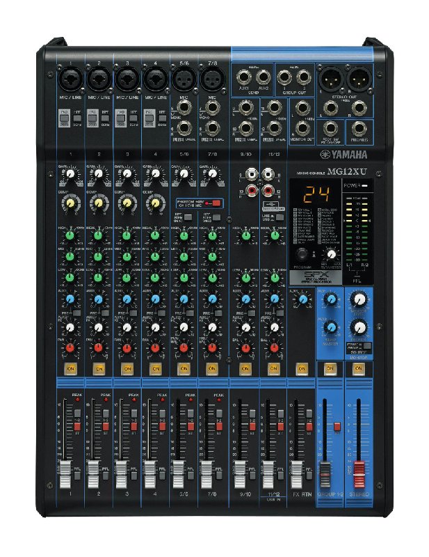 Yamaha MG12XU 12-Channel USB Mixing Desk with FX
