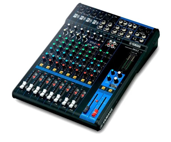Yamaha MG12 12-Channel Mixing Console with 6 D-PRE Preamps