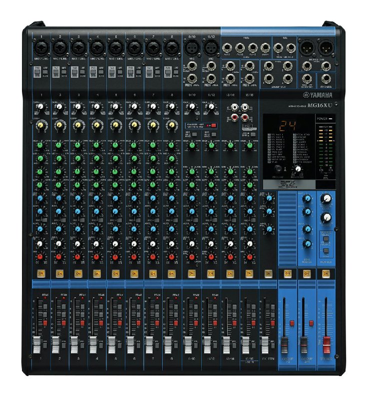 Yamaha MG16XU 16-Channel USB Mixing Desk with SPX Effects