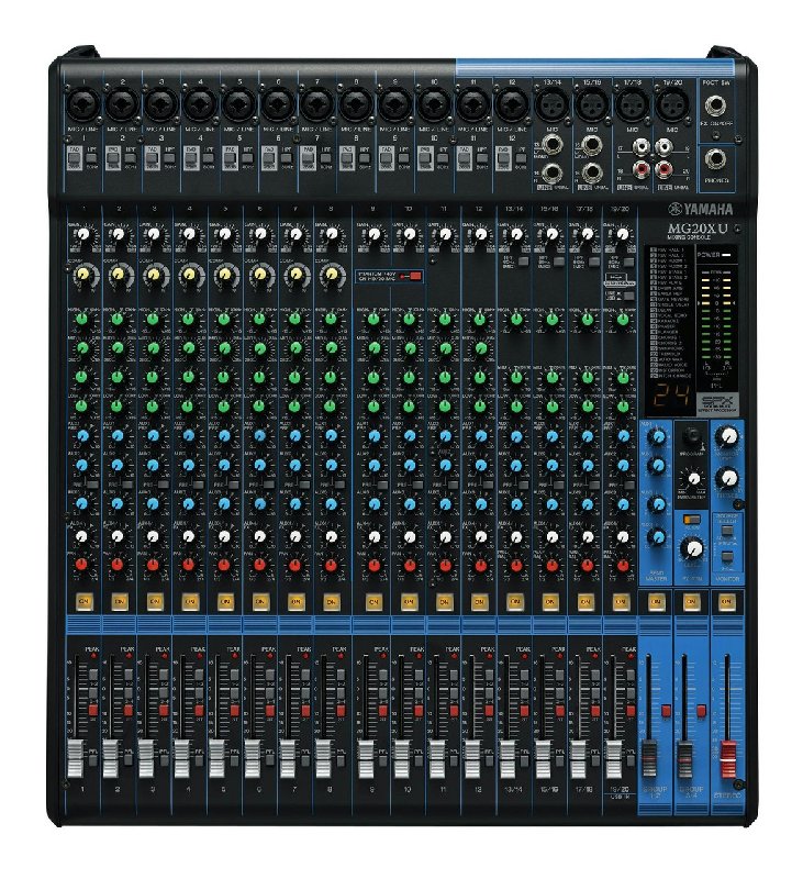 Yamaha MG20XU 20-Channel USB Mixing Desk with FX and Cubase AI