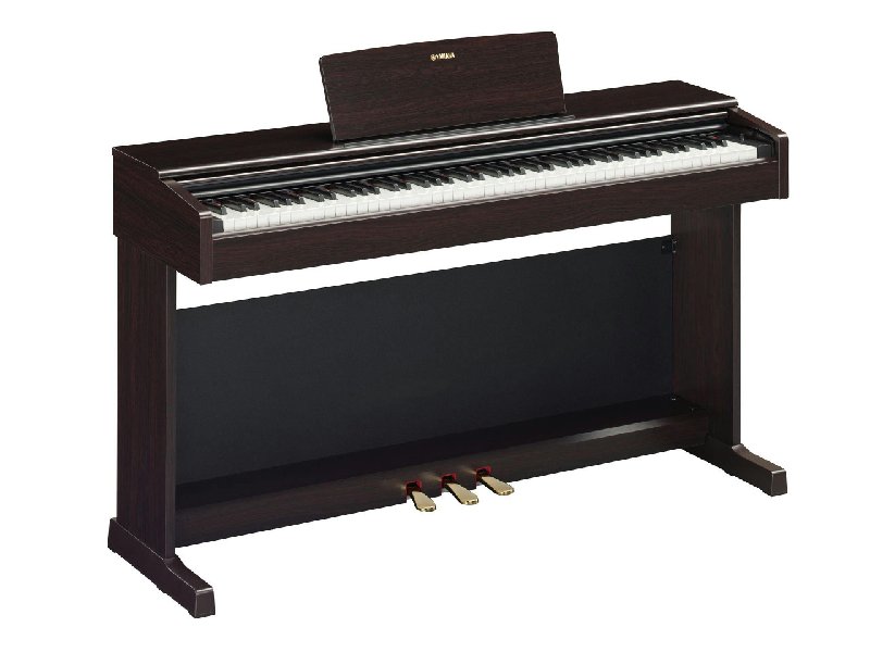 Yamaha YDP145 Digital Home Piano in Rosewood with 88 GHS Keys