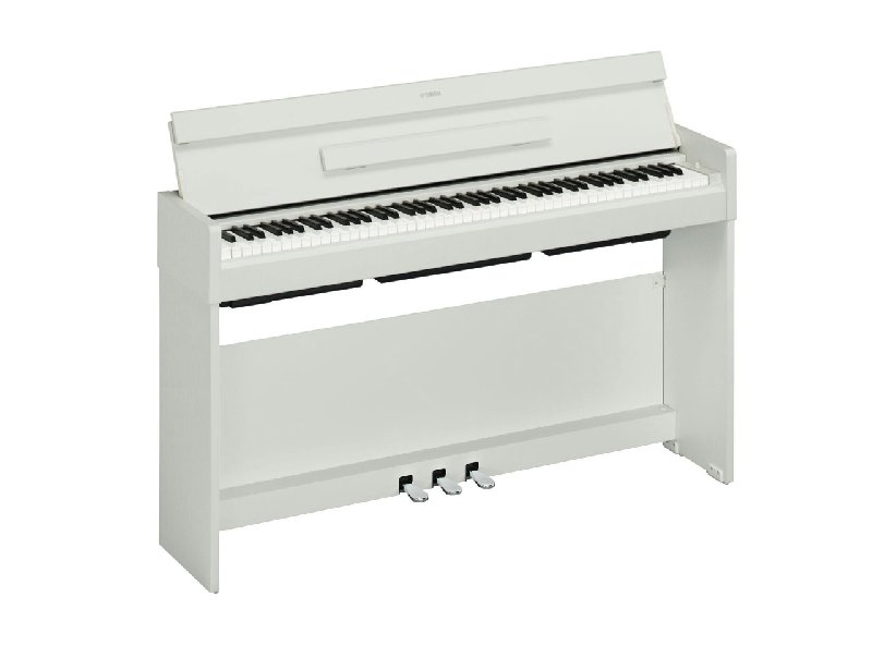 Yamaha YDP-S35 Digital Home Piano in White with 88-Key Graded Hammer Action