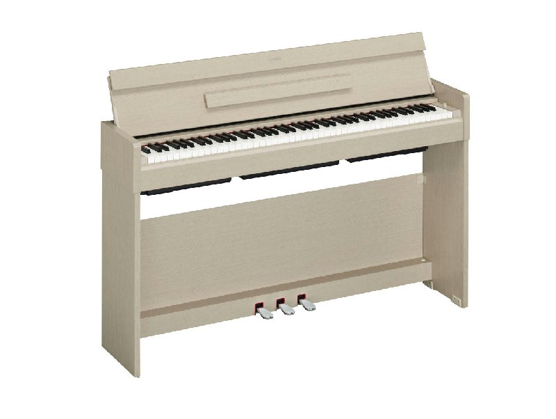 Yamaha YDP-S35 Digital Piano in White Ash with GHS Keyboard