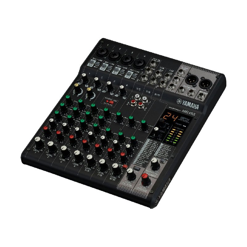 Yamaha MG10X CV 10-Channel Mixing Console with SPX Effects