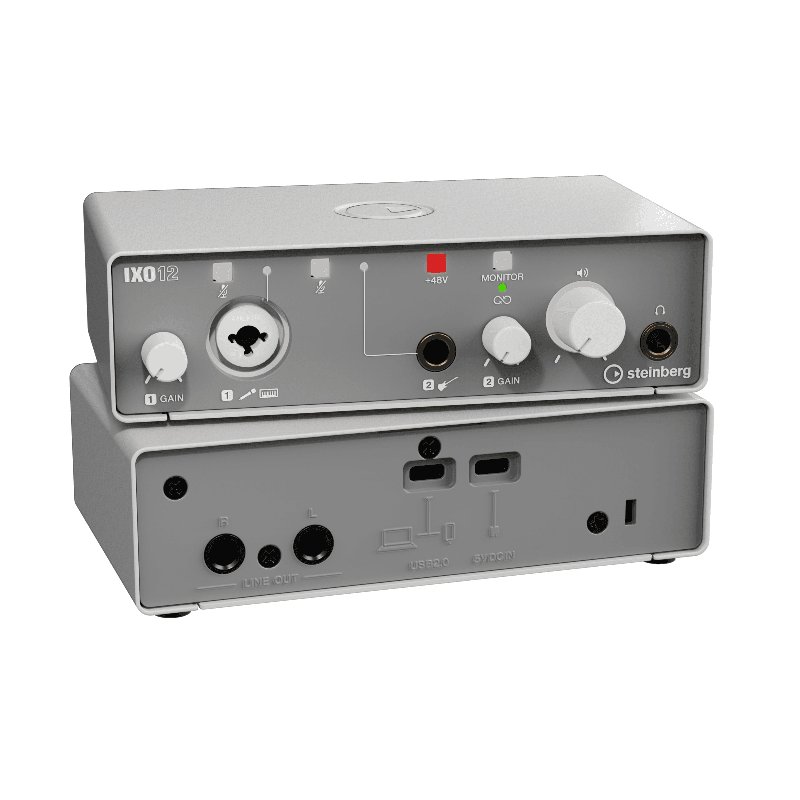 Steinberg IXO12 USB-C Audio Interface 24-bit/192 kHz USB 2.0 White