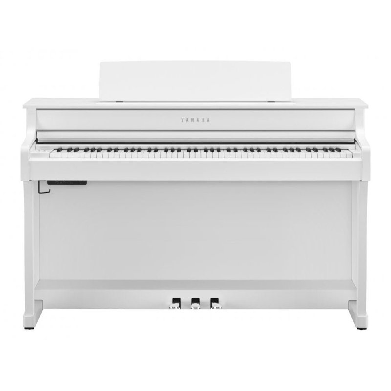 Yamaha CLP-845WH Clavinova Digital Piano in White with GrandTouch-S Keyboard