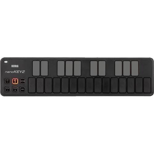Korg nanoKEY2 Black 25-Key USB MIDI Keyboard Controller