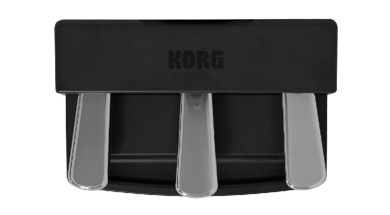 Korg PU-2 Freestanding Three Pedal Unit for Digital Pianos