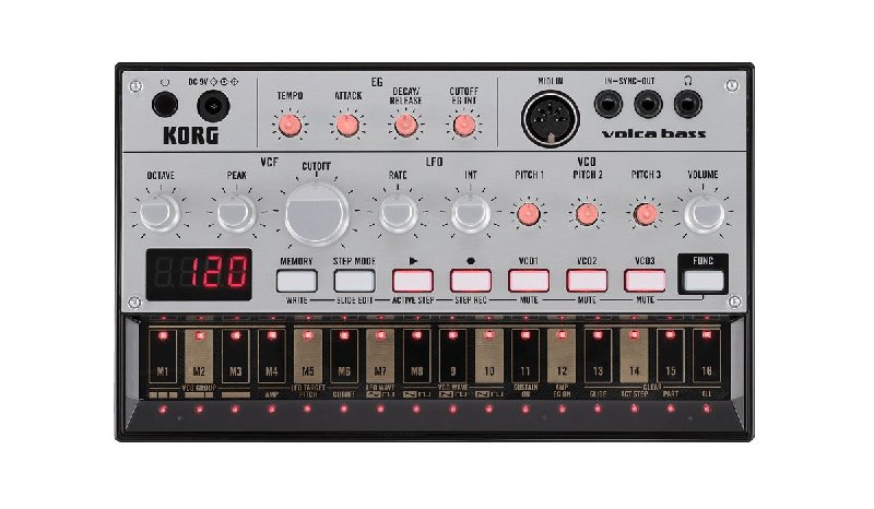 Korg Volca Bass Analogue Bass Step Sequencer