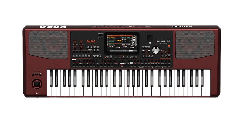 Korg Pa1000 Professional Arranger Keyboard with 61 Semi-Weighted Keys