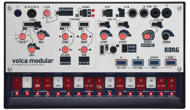 Korg Volca Modular Micro Modular Desktop Synthesizer