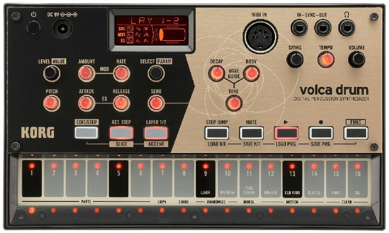 Korg Volca Drum Digital Percussion Synthesizer