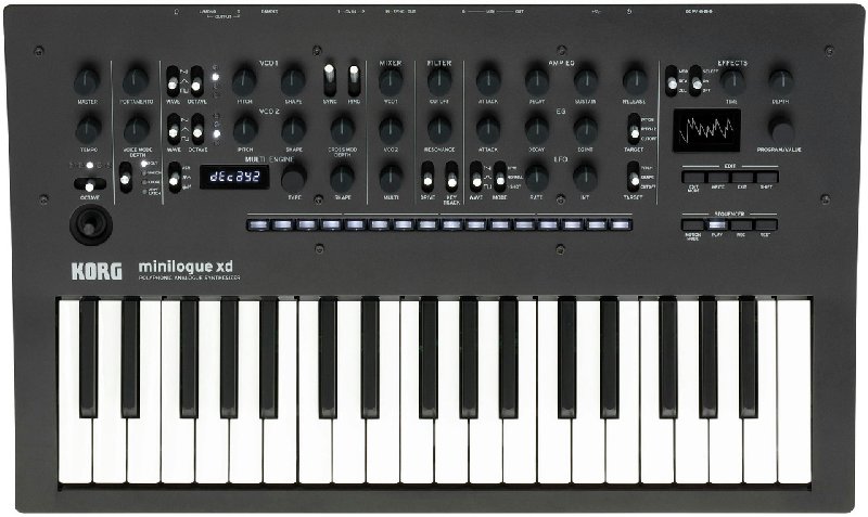 Korg Minilogue XD Polyphonic Analogue Synthesizer with Multi-engine