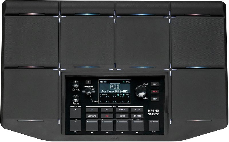 Korg MPS-10 Sample Pad Drum Percussion and Sampler Pad
