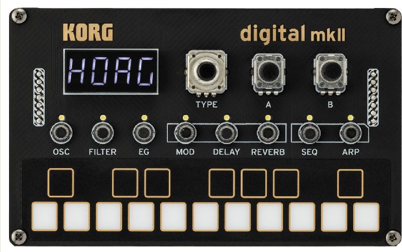 Korg NTS-1 Digital MkII DIY Programmable Synthesizer Kit