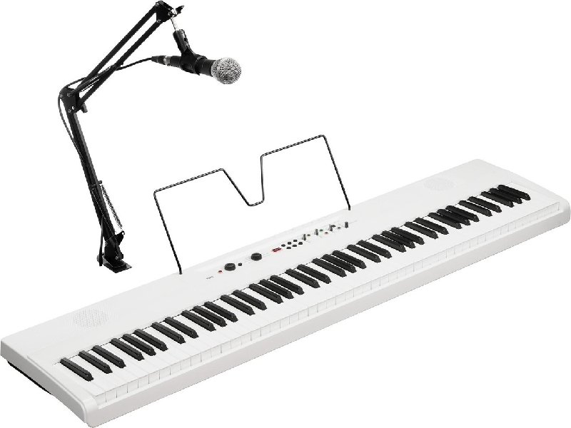 Korg Liano Live Compact Digital Piano with Microphone and Stand