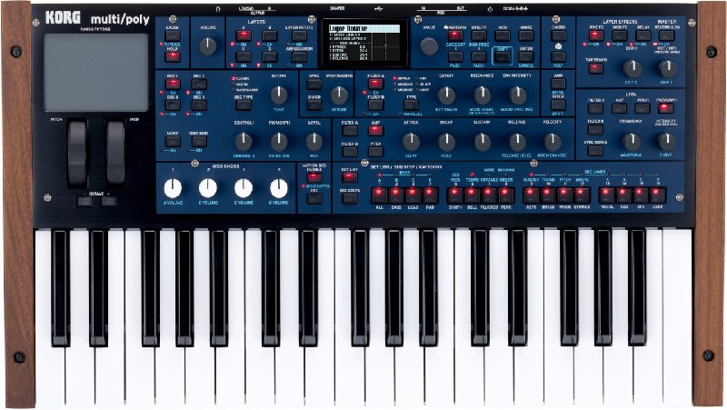 Korg multi/poly Analogue Modelling Synth with 37-Key Keyboard
