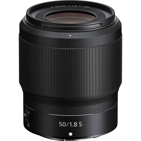 Nikon NIKKOR Z 50mm f/1.8 S Lens for Z Mount Mirrorless Cameras in Black