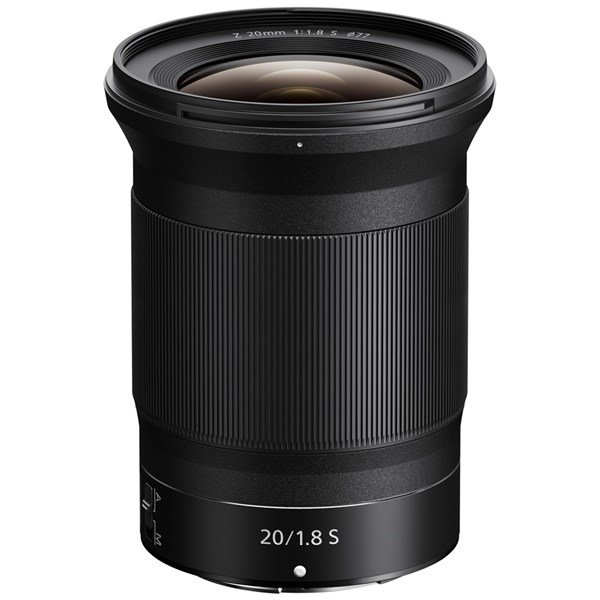 Nikon Nikkor Z 20mm f/1.8 S Ultra Wide Angle Prime Lens in Black