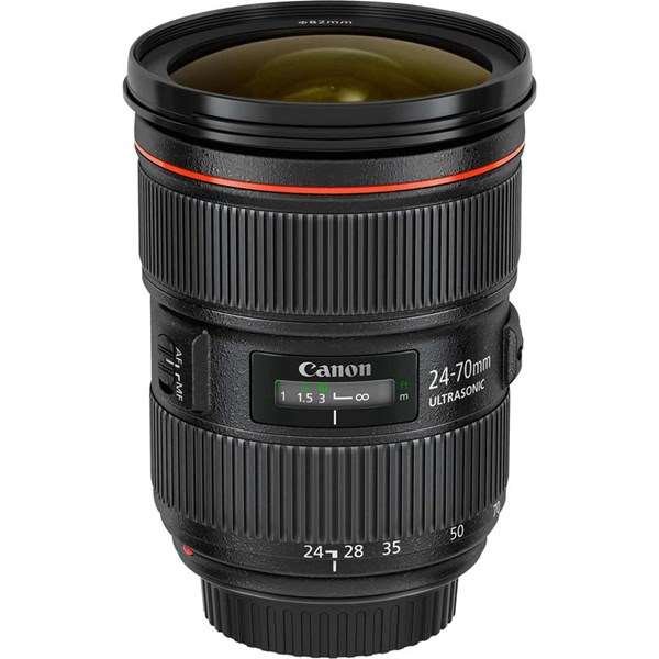 Canon EF 24-70mm f/2.8L II USM Zoom Lens in Black