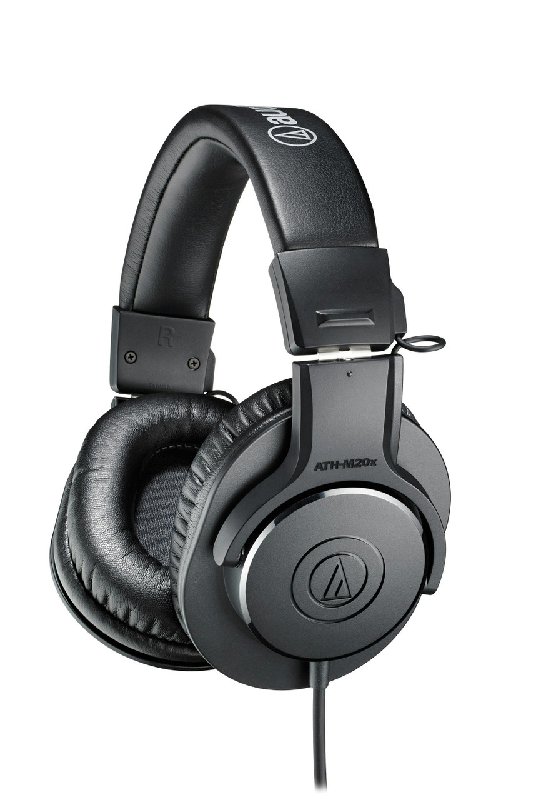Audio-Technica ATH-M20X Professional Studio Monitor Headphones