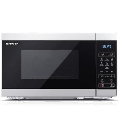 Sharp YCMS02US 20L 800W Digital Microwave Oven with Grill in Silver