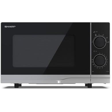 Sharp YC-PS201AU-S 20 Litre Solo Microwave Oven in Silver