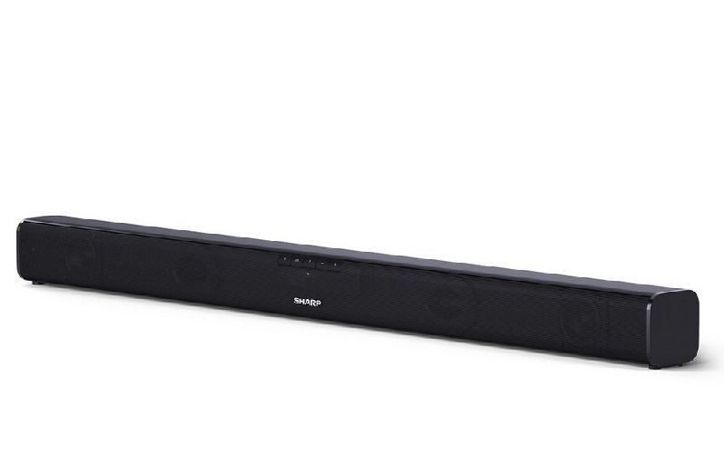 Sharp HT-SB110 Wireless 2-Channel 90W Slim Bluetooth Soundbar - Black