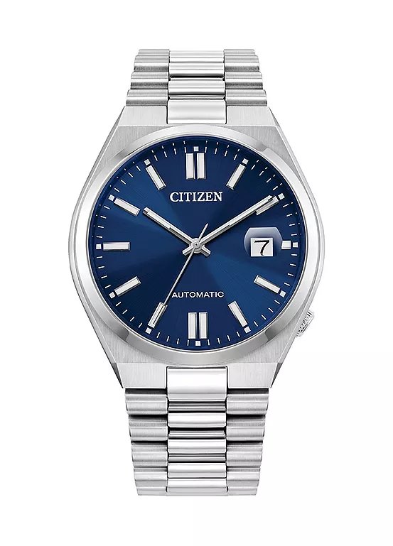 Citizen Tsuyosa Automatic Watch with Stainless Steel Bracelet and Blue Dial