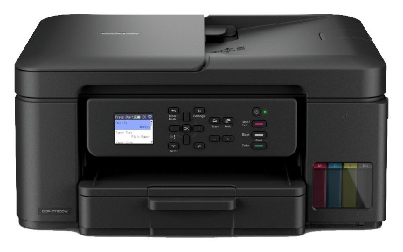 Brother DCP-T780DW Tankbenefit 3-in-1 Compact Wireless Inkjet Printer
