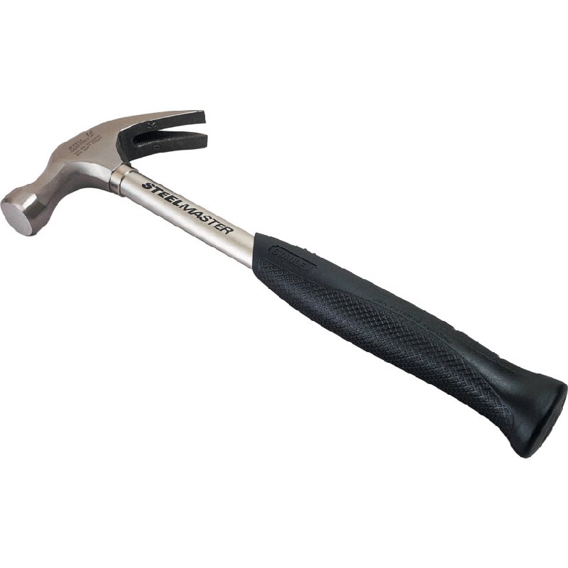 Stanley Steelmaster Curved Claw Hammer 567g Black/Silver