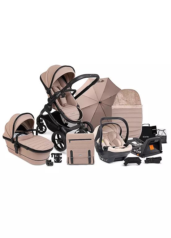 iCandy Peach 7 Pushchair with Carrycot and Car Seat Bundle