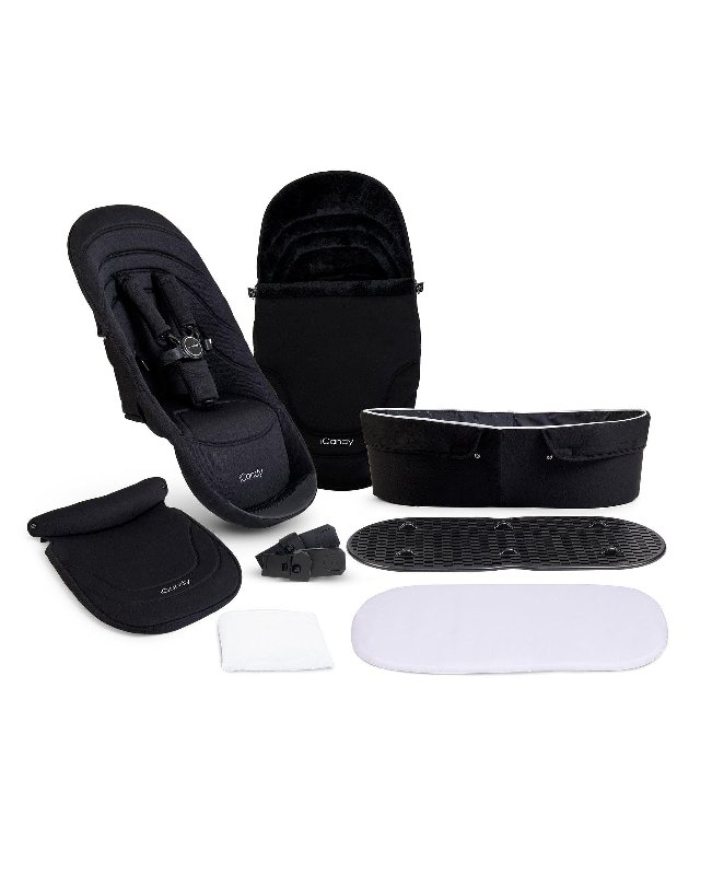 iCandy Orange 4 Twin Converter Kit with Second Seat and Carrycot Fabrics