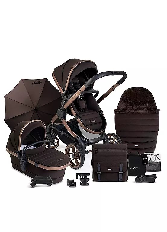 iCandy Peach 7 Pushchair and Carrycot Complete Bundle