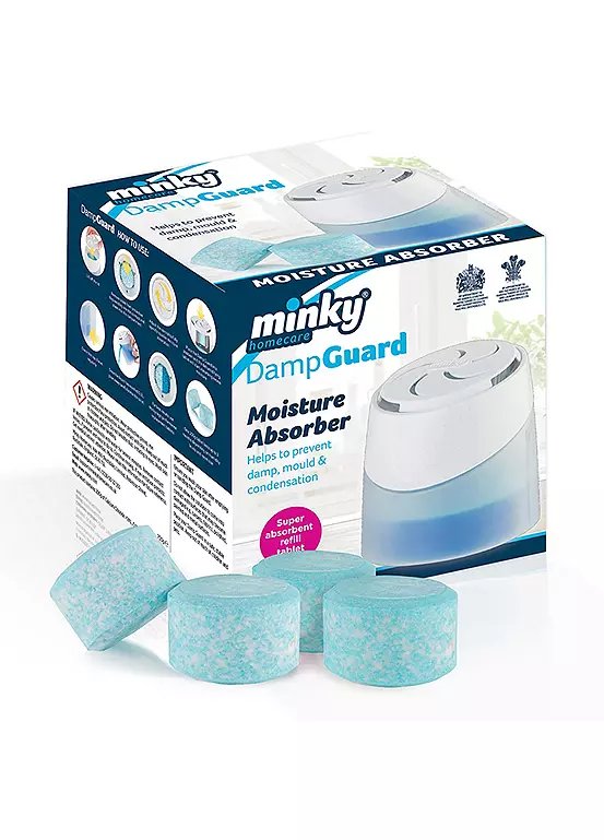 Minky Damp Guard with 4 Refill Tablets, 200g Each