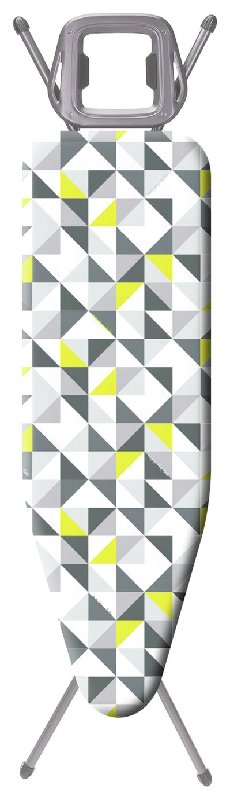 Minky Saturn Ironing Board with Steam Efficient Cover, 114 x 38cm Surface