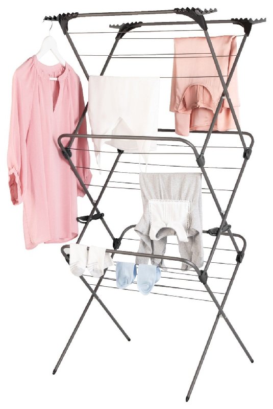 Minky Sure Grip 21m 3 Tier Indoor Airer with Non-Slip Rungs