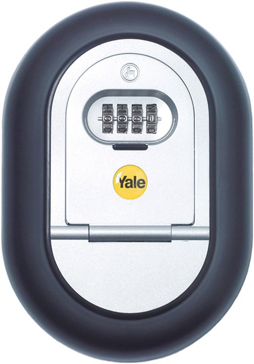 Yale Y500 Combination Key Safe with Installation in Black or Silver