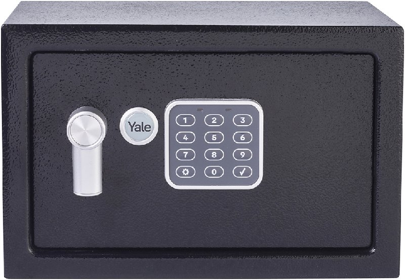 Yale Small 31cm Digital Safe in Black, Model YSV/200/DB1