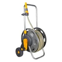 Hozelock Assembled Cart Reel with Hose, 50m x 12.5mm