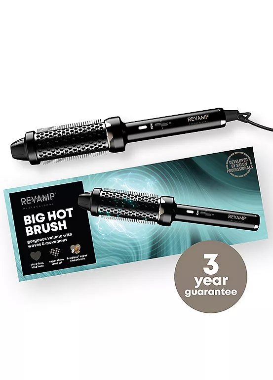 Revamp Ceramic 40mm Big Hot Brush with Progloss Oils