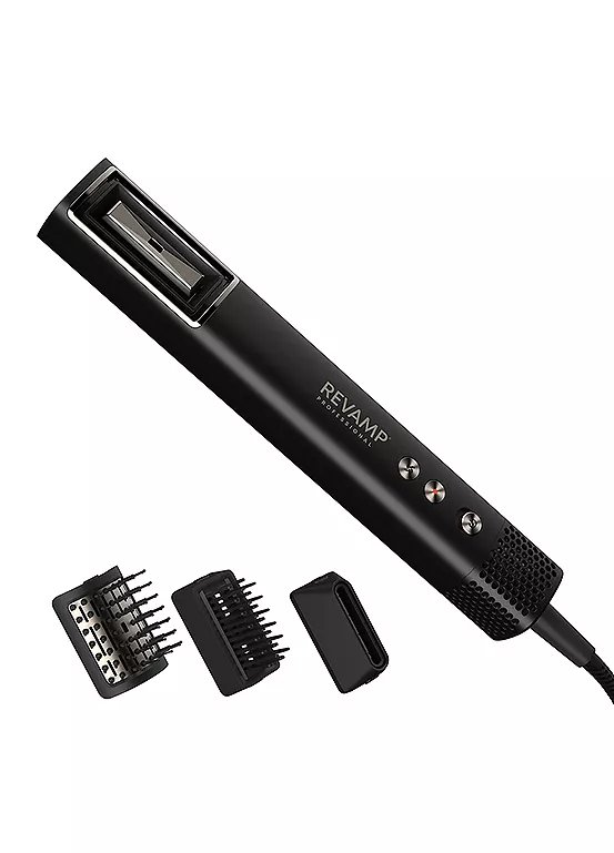 Revamp HydroShine Air Compact 3-in-1 Pro Air Styler with 3 Attachments
